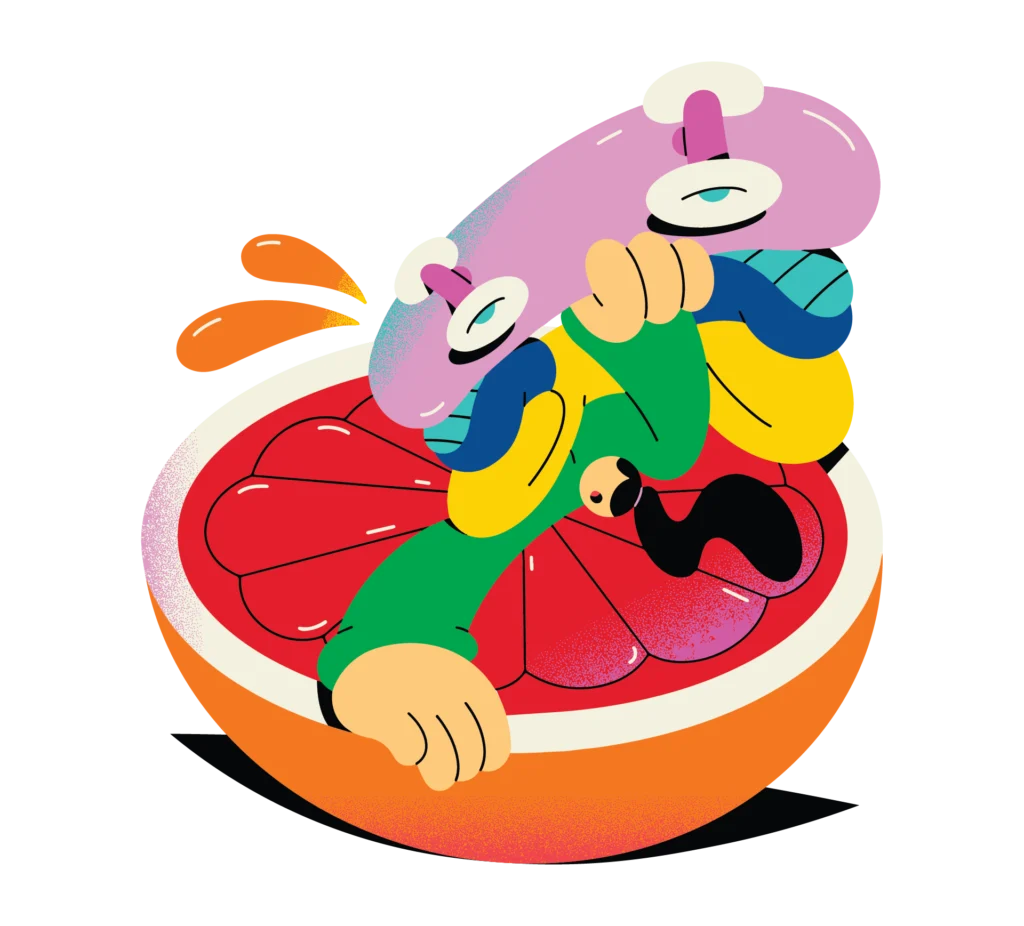 Sweet Reds Illustration