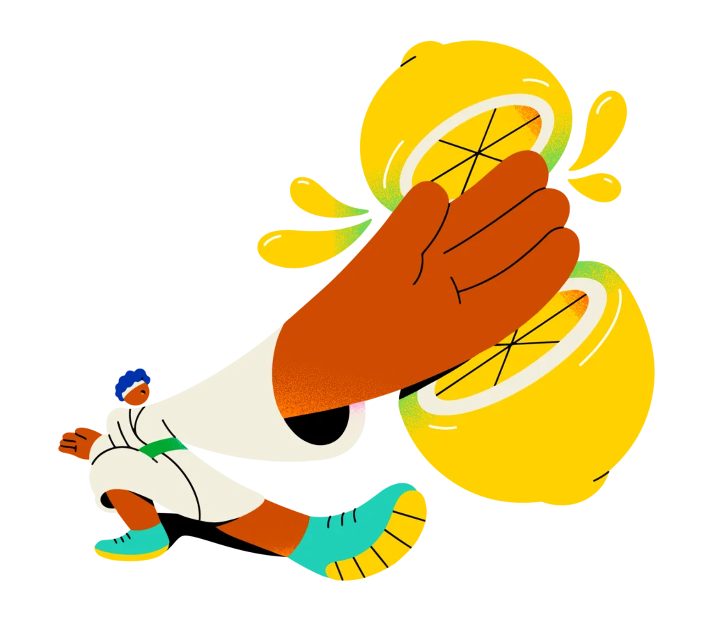 Seedless Lemons Illustration